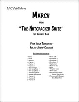 March From The Nutcracker Suite Concert Band sheet music cover